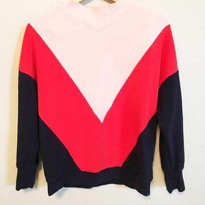 Scotch & Soda chevron sweatshirt AMS Blauw L